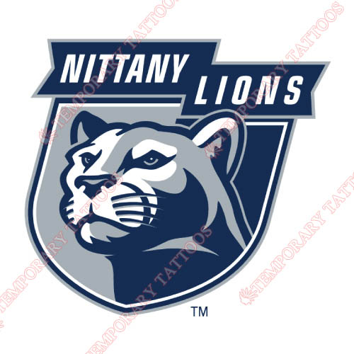 Penn State Nittany Lions Customize Temporary Tattoos Stickers NO.5859